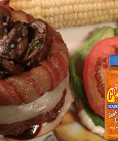Bacon Ring Burger - Country Bob's Recipes