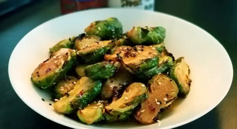 Asian Brussels Sprouts - Country Bob's Recipes