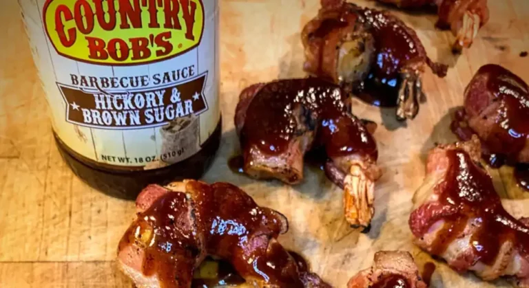 Bacon Wrapped Seafood Stuffed Shrimp - Country Bob's Recipes
