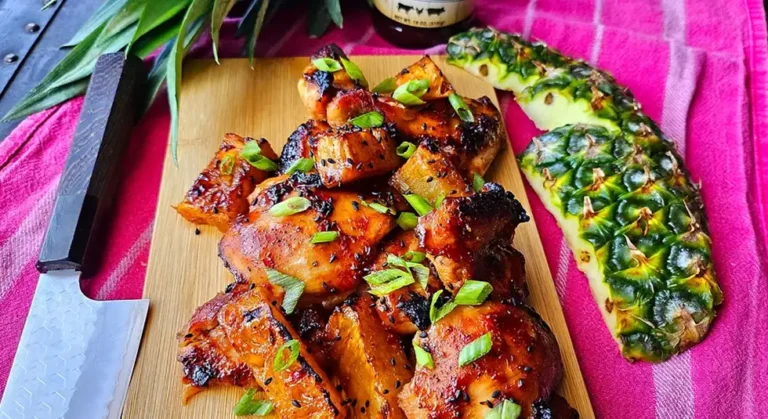 Barbecue Pineapple Teriyaki Chicken - Country Bob's Recipes