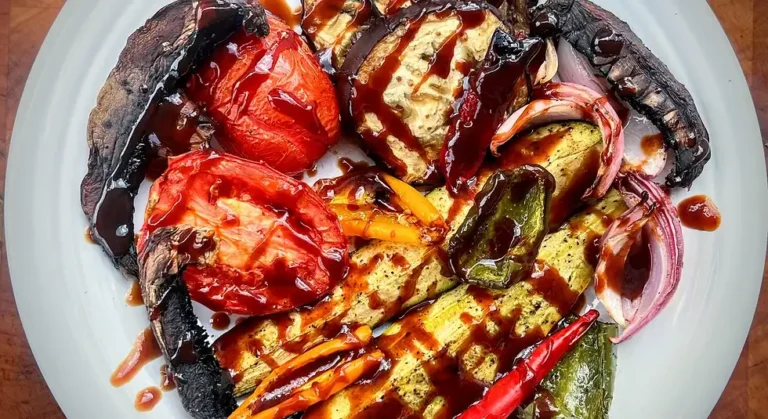 Charred veggies with Country Bob’s All Purpose Sauce - Country Bob's Recipes