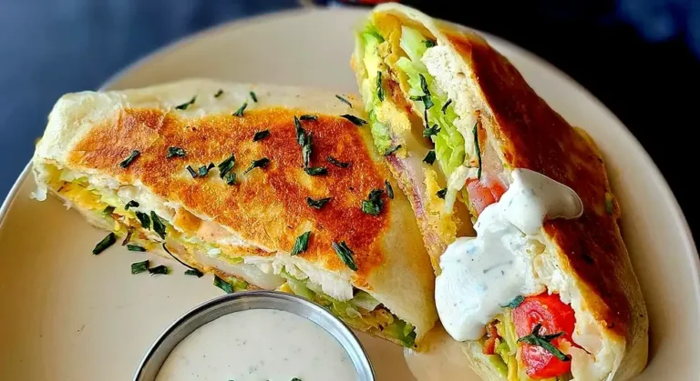 Chicken Bacon Ranch Crunchy Wrap - Country Bob's Recipes