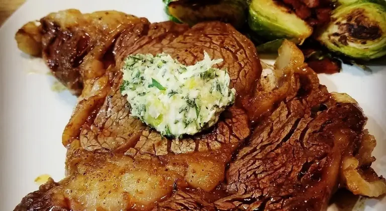Garlic Butter Ribeye - Country Bob's Recipes