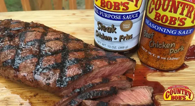 Grilled Flat Iron Steak - Country Bob's Recipes