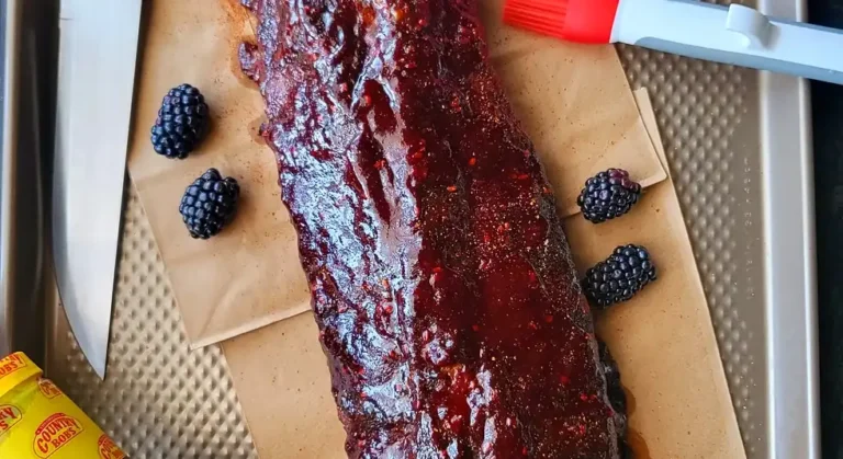 Country Bob’s Oven Baked Blackberry, Hickory and Brown Sugar BBQ Ribs - Country bob's Recipe