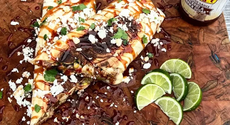 Pulled Pork Grilled Burrito - Country Bob's Recipes