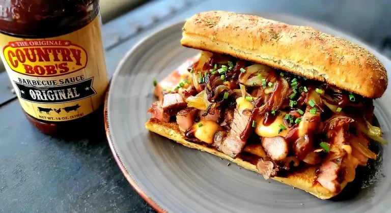 Country Bob’s Smoked Gouda BBQ Steak Sandwich - Country Bob's Recipes
