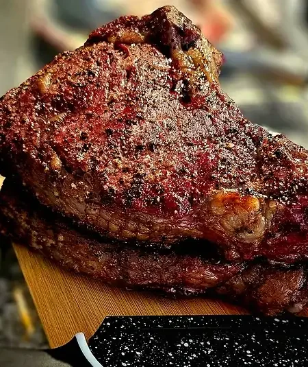 Smoked Tomahawk Steak - Country Bob's Recipes