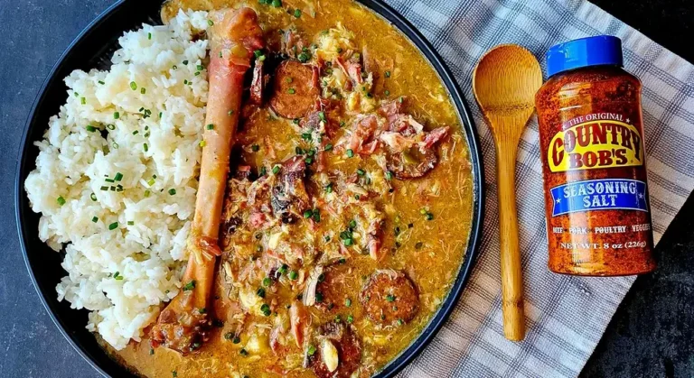 smoked turkey, sausage, and crab gumbo - Country Bob's Recipes