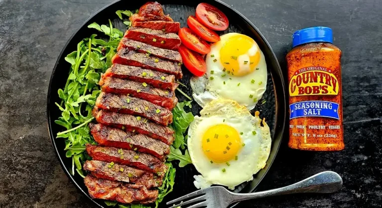 Steak and Eggs - Country Bob's Recipe