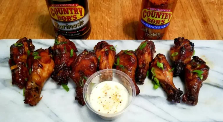 Sticky Tender Chicken Wings - Country Bob's Recipes