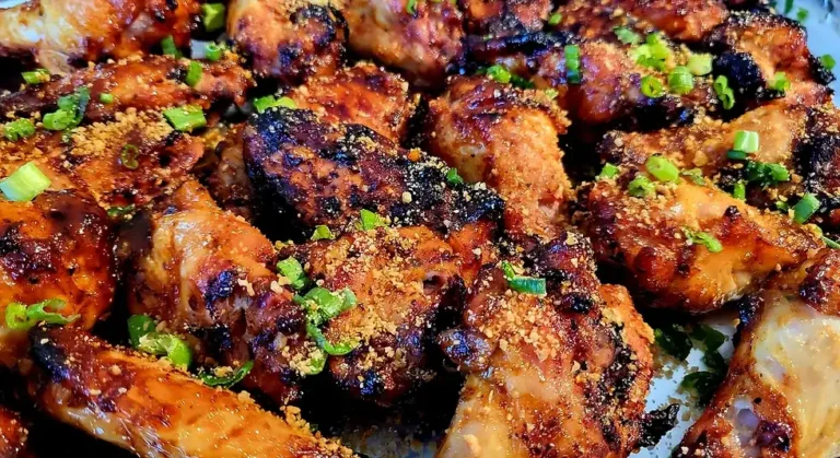 Country Bob’s Sweet BBQ Fried-Garlic Wings - Country Bob's Recipes