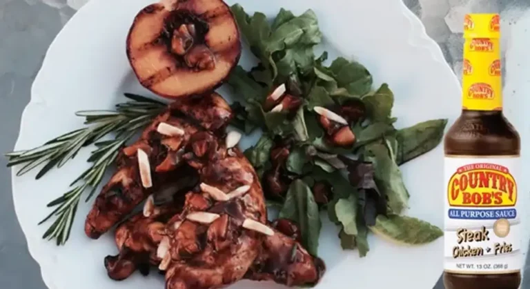 Teriyaki Chicken with Sriracha Peach Chutney - Country Bob's Recipes
