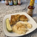 Hot Honey Buffalo Chicken Grilled Cheese