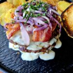 Country Bob’s Red White and Bleu Burger